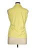 J. McLaughlin Yellow Sleeveless Button-Down Shirt Size XL - photo 2