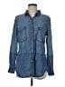 Rails 100% Tencel Blue Long Sleeve Button-Down Shirt Size M - photo 1