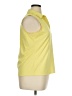 J. McLaughlin Yellow Sleeveless Button-Down Shirt Size XL - photo 4