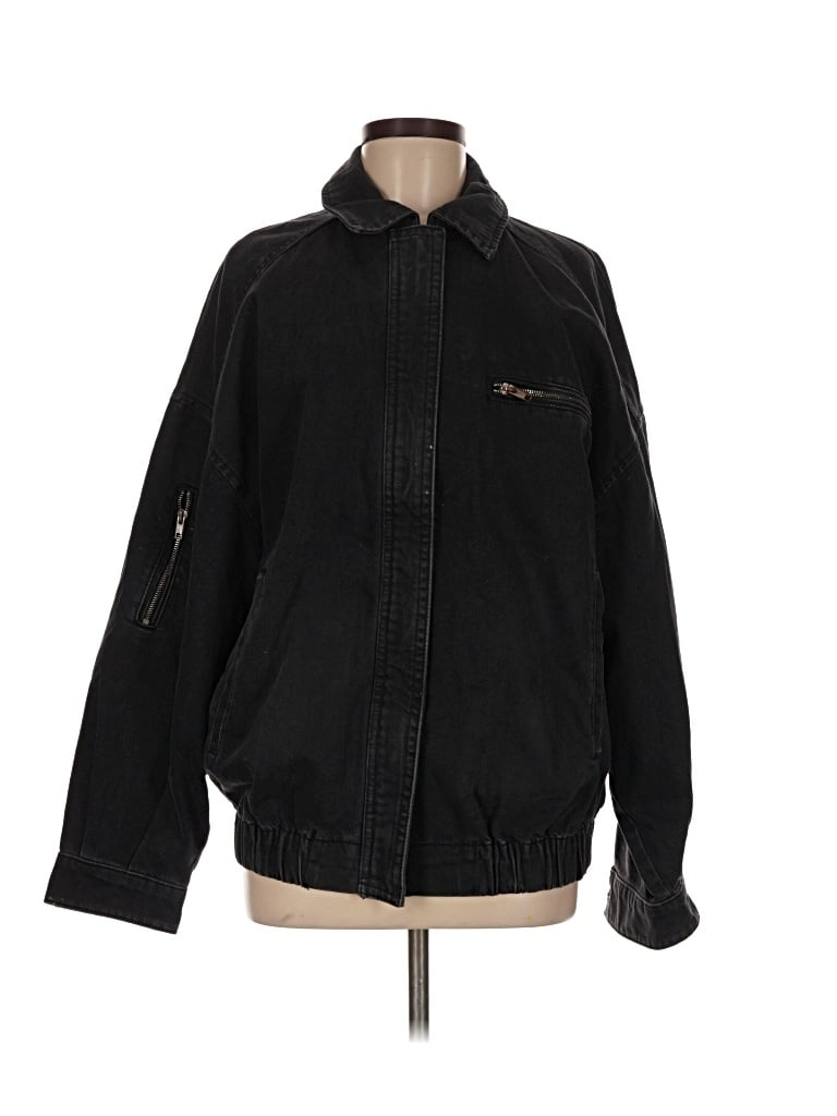 Pre-owned Zara Jacket In Black
