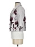 Elevenses 100% Cotton Floral Gray Jacket Size 2 - photo 5