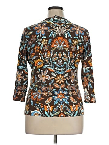 J. McLaughlin 3/4 Sleeve T-Shirt (view 2)