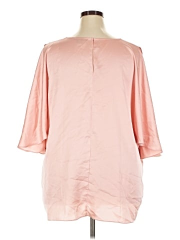 Roaman's 3/4 Sleeve Top (view 2)