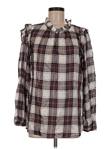 Ann Taylor LOFT Long Sleeve Blouse (view 1)