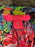 Lilly Pulitzer 100% Silk Floral Blue 3/4 Sleeve Silk Top Size XXS - photo 7