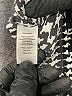 Talbots 100% Polyester Houndstooth Black 3/4 Sleeve Blouse Size XL - photo 8