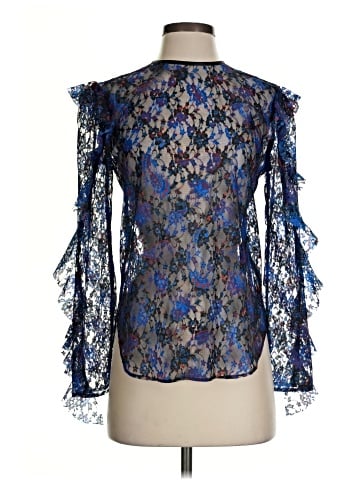 Sandro Long Sleeve Blouse (view 1)