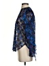 Sandro 100% Polyester Blue Long Sleeve Blouse Size Sm (1) - photo 5