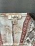 Justify 100% Rayon Paisley Red Jumpsuit Size S - photo 4