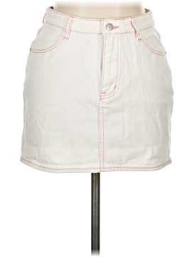 Blue Blush Denim Skirt