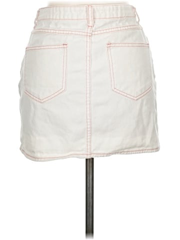 Blue Blush Denim Skirt (view 2)