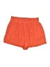 Cotton Bleu 100% Cotton Solid Orange Shorts Size S - photo 1