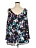 Boutique + 100% Polyester Blue Sleeveless Blouse Size 3X Plus - photo 2