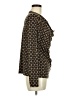 MICHAEL Michael Kors Gold Black Long Sleeve Blouse Size M - photo 4