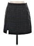 Madewell Plaid Gray Wool Skirt Size 00 - photo 1