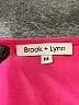 Brook + Lynn 100% Polyester Color Block Orange Casual Dress Size M - photo 7
