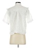 Assorted Brands 100% Cotton White Short Sleeve Blouse Size S (estimated) - photo 2