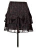 IKKS Paisley Black Casual Skirt Size EU (FR) 36 / US 4 - photo 1