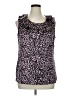 Apt. 9 Purple Sleeveless Blouse Size XL - photo 1