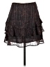 IKKS Paisley Black Casual Skirt Size EU (FR) 36 / US 4 - photo 2