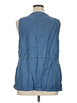 J.Jill Sleeveless Button-Down Shirt (view 2)