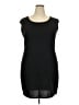 Nine West Solid Black Casual Dress Size XXL - photo 1