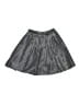 Crewcuts Outlet 100% Silk Metallic Gray Skirt Size 4 - 5 - photo 1
