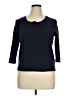 Marled Essentials Blue Cardigan Size XL - photo 1