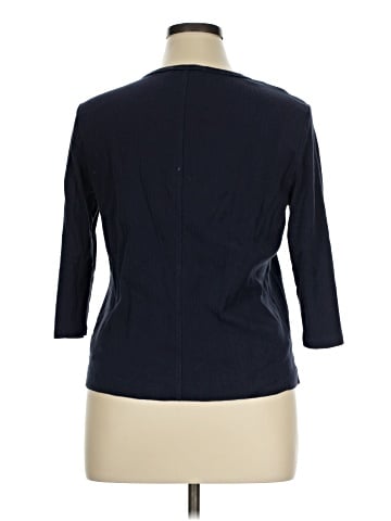 Marled Essentials Cardigan (view 2)