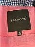 Talbots 100% Polyester Checkered-gingham Blue Vest Size XL - photo 6