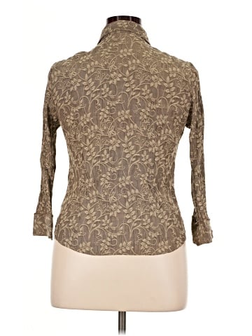 DressBarn 3/4 Sleeve Button-Down Shirt (view 2)