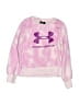 Under Armour Tie-dye Pink Sweatshirt Size 4 - photo 1