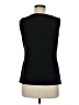 Ann Taylor Factory 100% Polyester Black Sleeveless Top Size M - photo 2