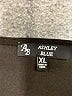 Ashley Blue Black Short Sleeve Top Size XL - photo 7