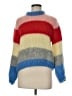 Ganni Color Block Red Pullover Sweater Size M - photo 1