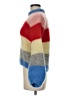 Ganni Color Block Red Pullover Sweater Size M - photo 5