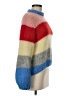 Ganni Color Block Red Pullover Sweater Size M - photo 4