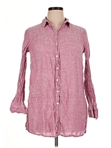 Tahari 3/4 Sleeve Button-Down Shirt (view 1)