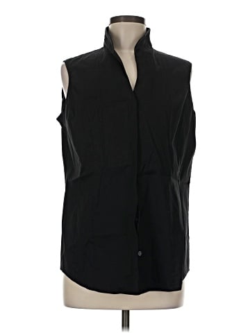 misook Sleeveless Button-Down Shirt (view 1)