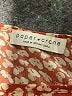 Paper Crane 100% Polyester Brown 3/4 Sleeve Blouse Size S - photo 7