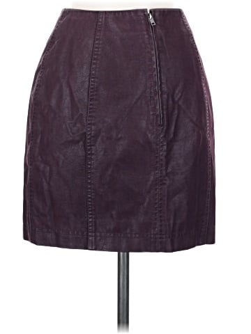 Free People Faux Leather Skirt (view 2)