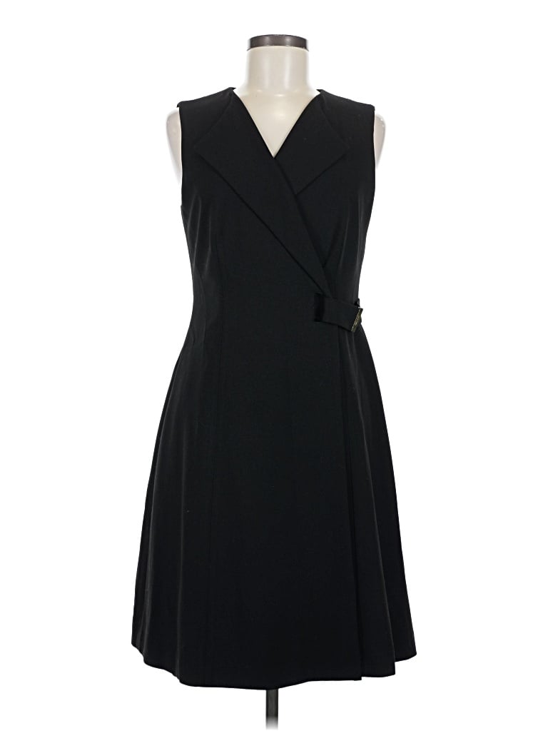 Pre-owned Calvin Klein Cocktail Dress In Black