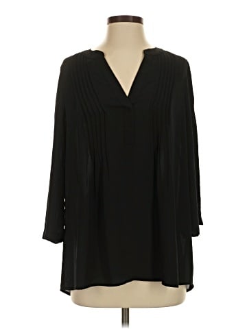 BCBGMAXAZRIA 3/4 Sleeve Blouse (view 1)