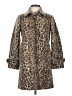 J.Crew Animal Print Brown Coat Size 0 - photo 1