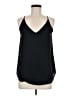 Ann Taylor LOFT Outlet 100% Polyester Black Sleeveless Blouse Size M (petite) - photo 1