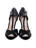 Nima 100% Leather Black Sandals Size 7 1/2 - photo 2