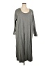 Roaman's Gray Casual Dress Size 26 (2X) - photo 1