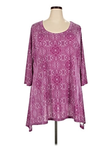 Woman Within 3/4 Sleeve Blouse (view 1)