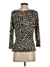 St. John Sport Black 3/4 Sleeve Top Size S - photo 2