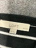 Ann Taylor LOFT 100% Cotton Stripes Black Pullover Sweater Size S (petite) - photo 7